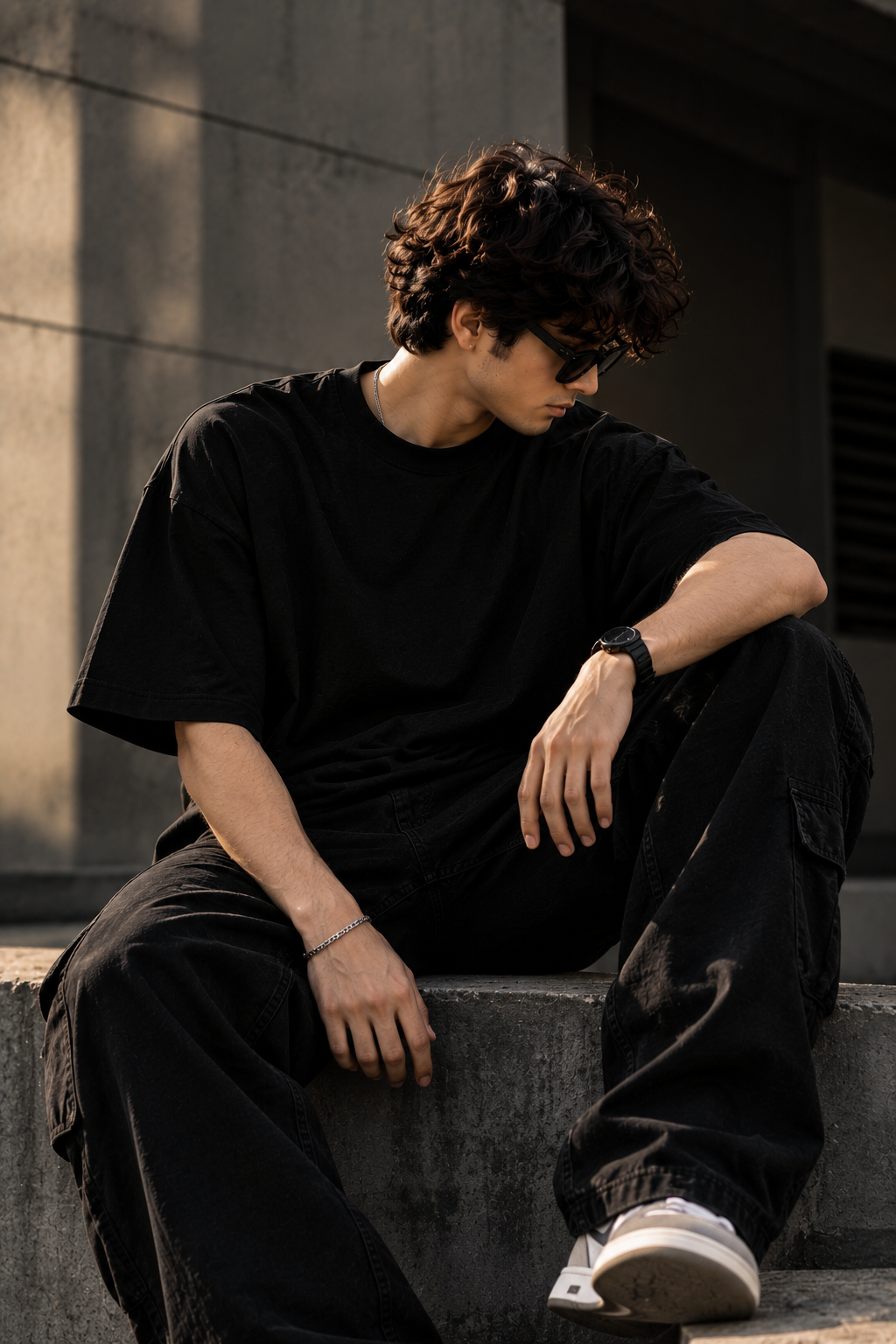 Oversized Black T-Shirt
