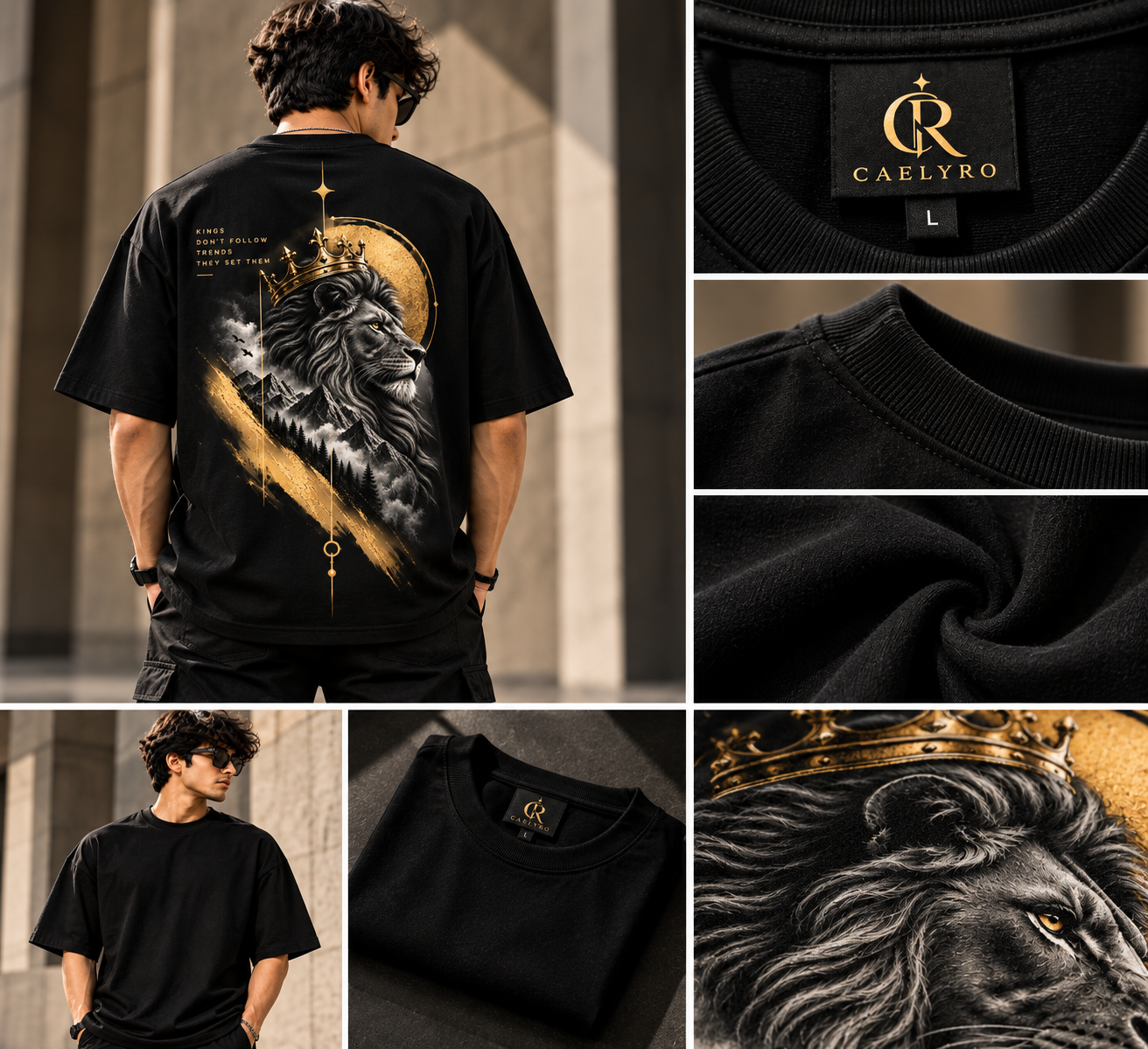 Oversized Black T-Shirt