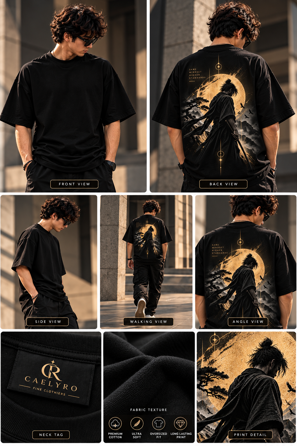 Oversized Black T-Shirt