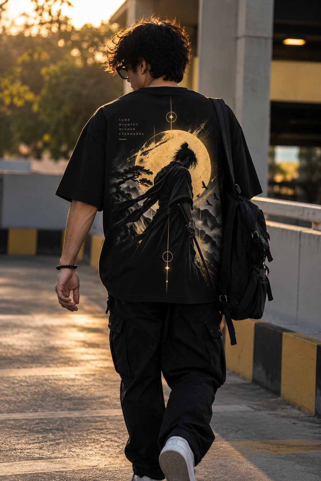 Oversized Black T-Shirt