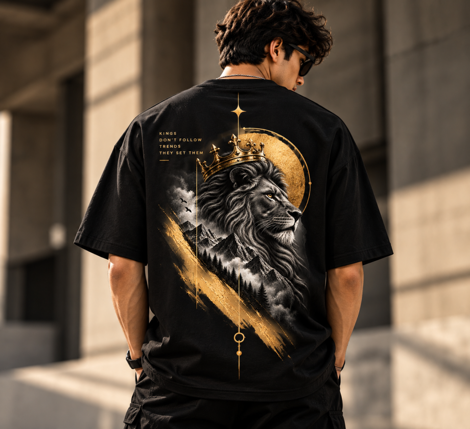 Oversized Black T-Shirt