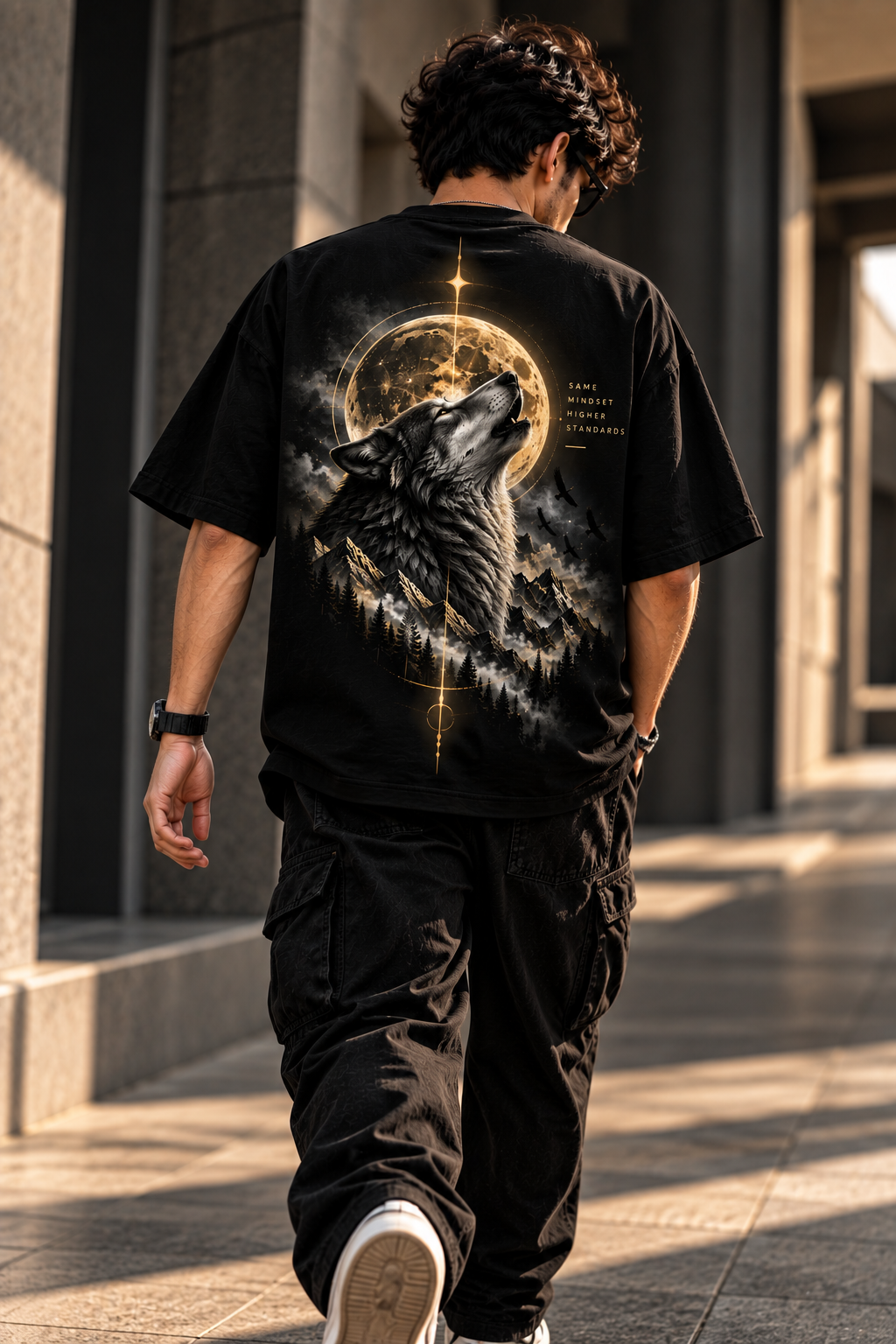 Oversized  Black T-shirt